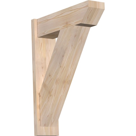 Ekena Millwork Traditional Slat Smooth Outlooker, Douglas Fir, 7 1/2"W x 26"D x 34"H OUT08X26X34TRA06SDF